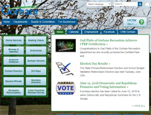 Tablet Screenshot of gorham-me.org